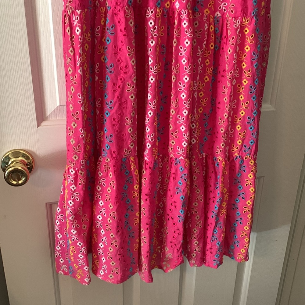 NWOT crown & ivy Pink and Orange Maxi Dress
worn once - Picture 4 of 7